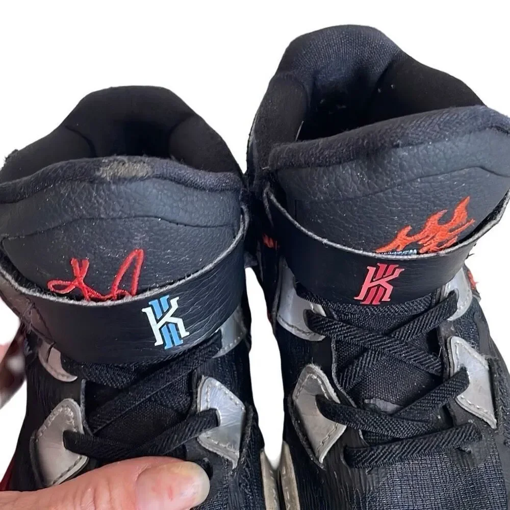 EUC! Nike Kyrie GS Infinity Fire and Ice Hi-Top Basketball Shoes/Sneakers - Size